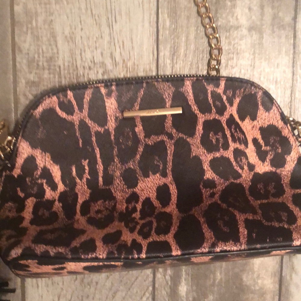 Aldo animal print crossbag